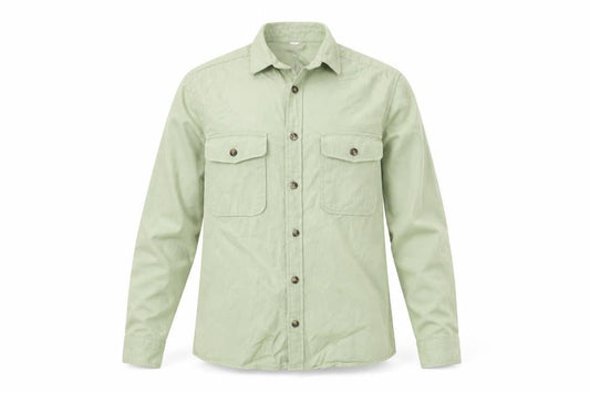 ASOS Men's Green Button-Up Shirt XS