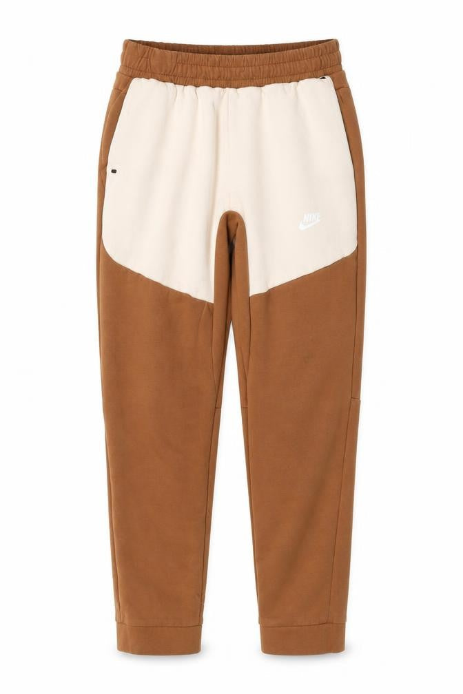 Nike Boys Brown Beige Jogger Trousers Size 176