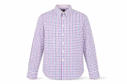 Zara Man Multicoloured Check Long Sleeve Shirt L