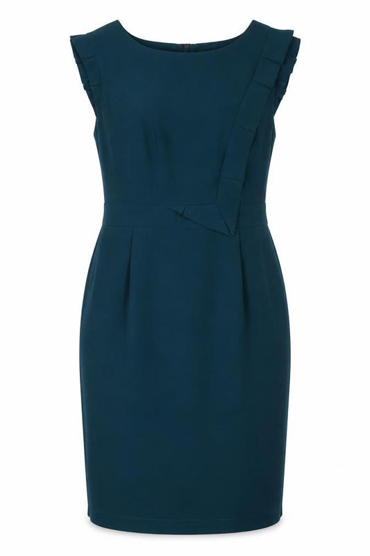 Marks & Spencer Women's Green Sheath Dress Size 8