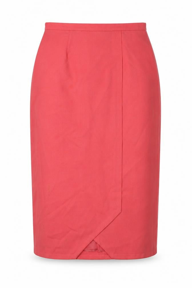 Alexon Women's Red Pencil Midi Skirt Size 14