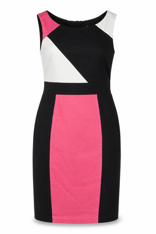 Marks & Spencer Women's Multicoloured Sheath Dress, Size 10