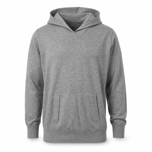 Crew Clothing Men's Grey Hooded Pullover Jumper S