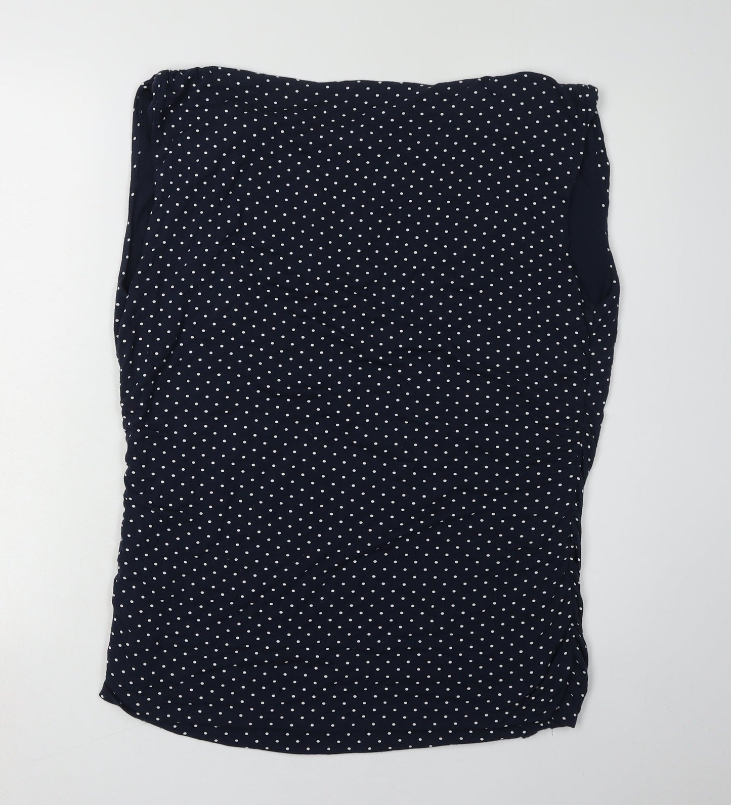 Bodyflirt Women's Black Polka Dot Sleeveless Top L
