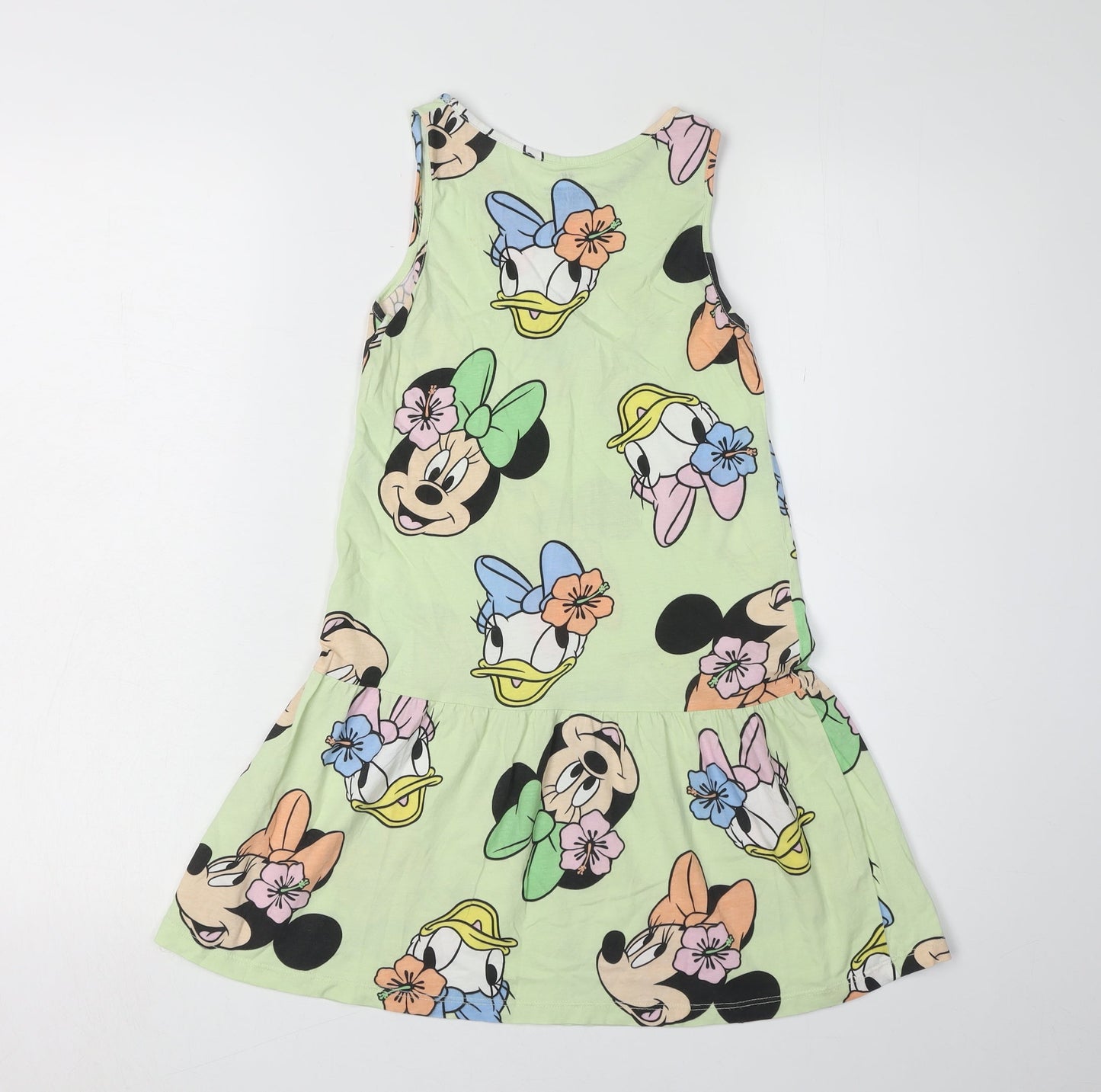 H&M Girls Disney Dress, Multicoloured, 6-8Y, Minnie Mouse