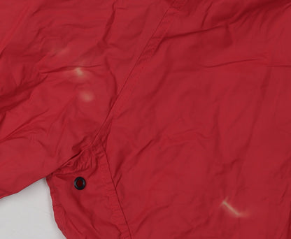 FatFace Women's Red Basic Hooded Jacket Size 10