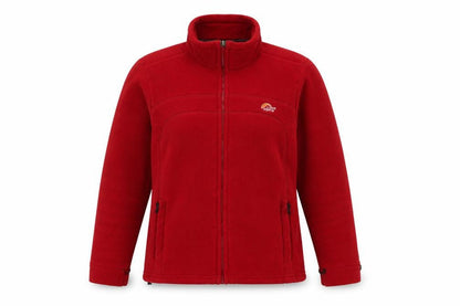 Lowe Alpine Women Red Fleece Jacket Size S Outdoor