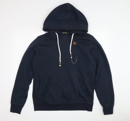 Jack & Jones Men's Blue Medium Pullover Hoodie