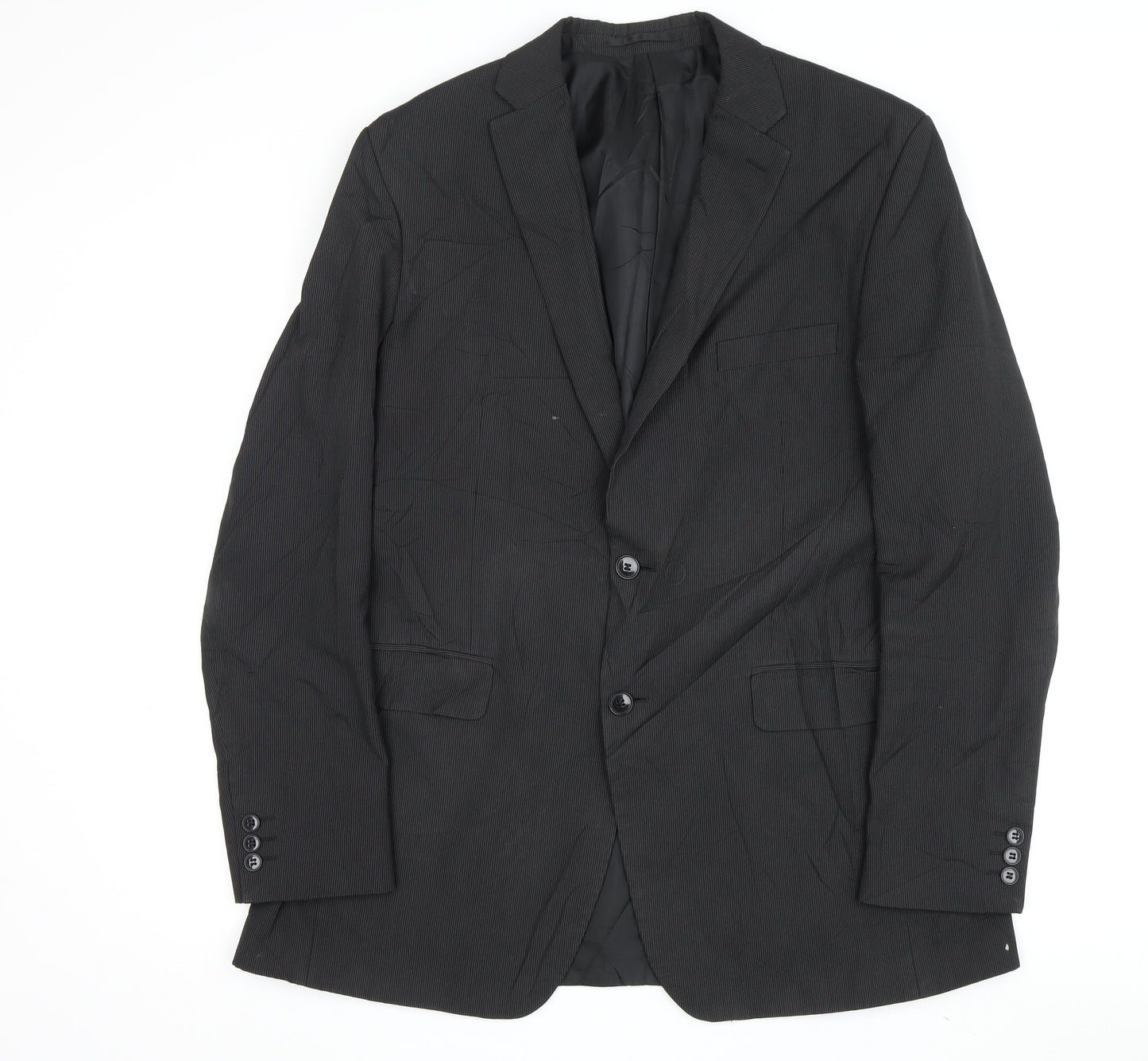 Thomas Nash Men's Black Blazer 42 Long Jacket Elegant Formal