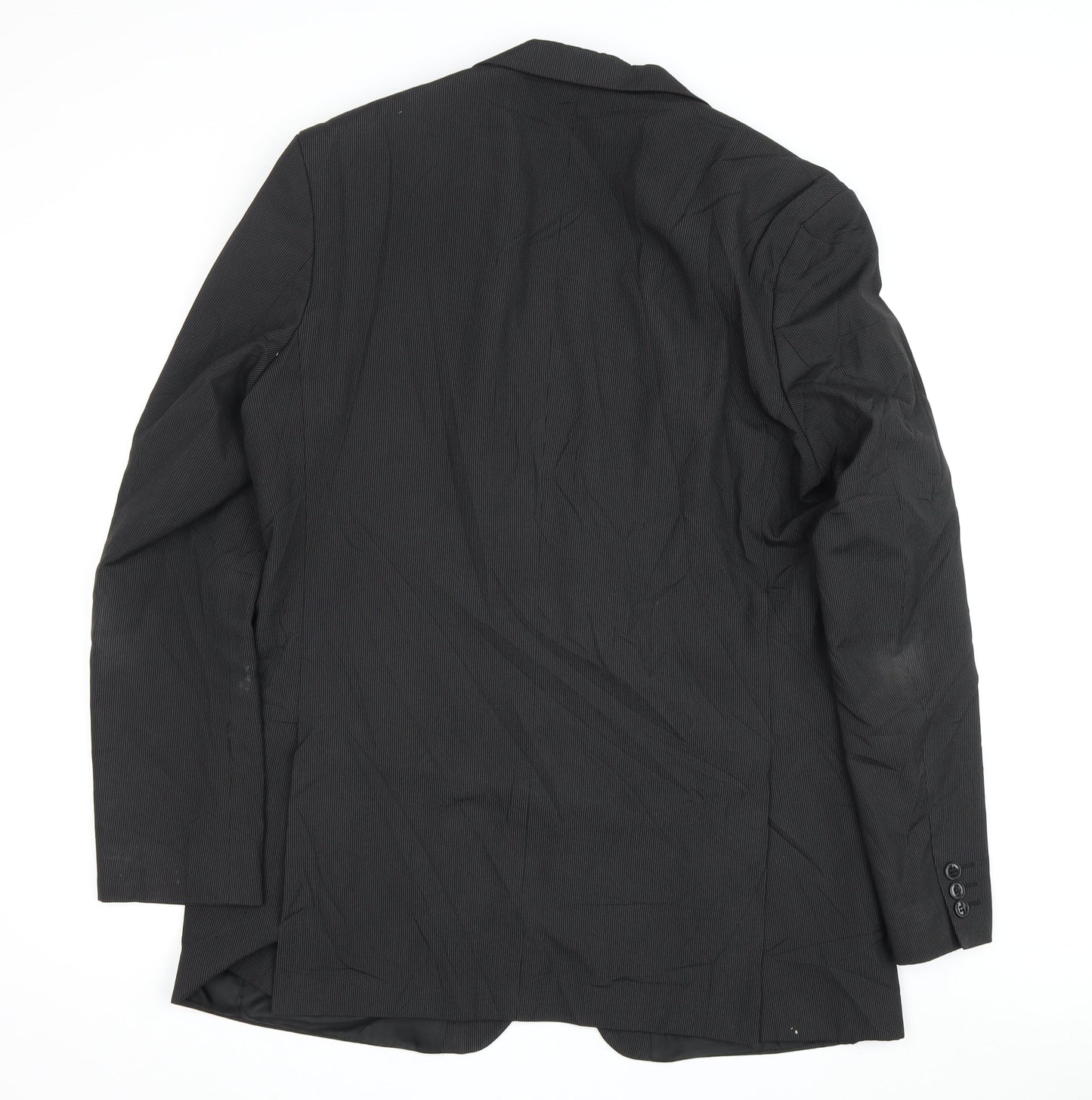 Thomas Nash Men's Black Blazer 42 Long Jacket Elegant Formal