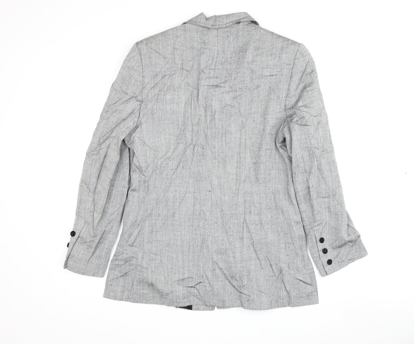 Viyella Women's Grey Blazer, Size 12, Business Attire