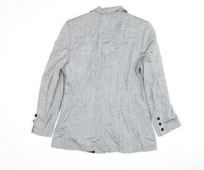 Viyella Women's Grey Blazer, Size 12, Business Attire