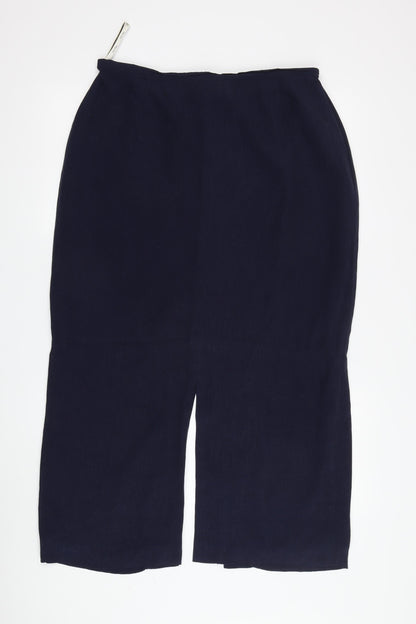 Viyella Women's Black Pencil Skirt, Size 14