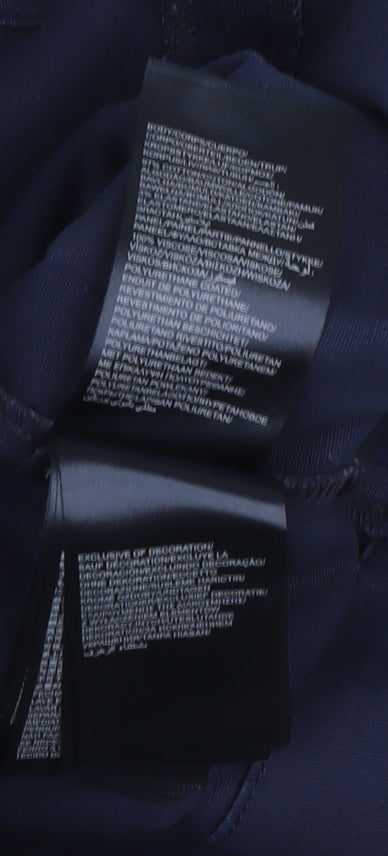 Brand and care label for Hilfiger Denim Women's Blue Sheath Dress, size S