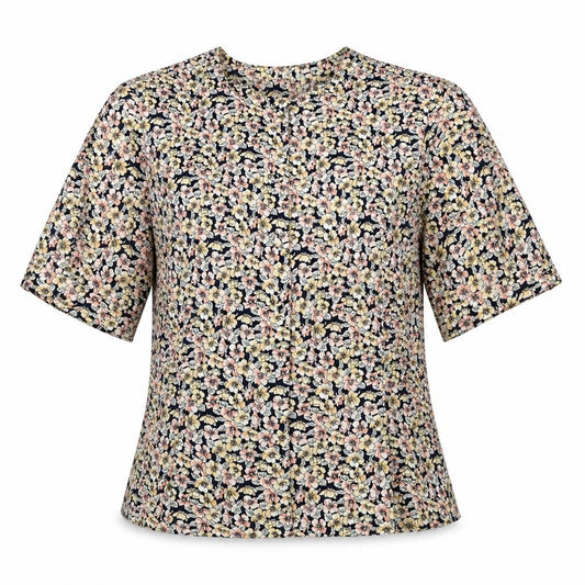 Viyella Women's Multicoloured Floral Blouse - Size 8