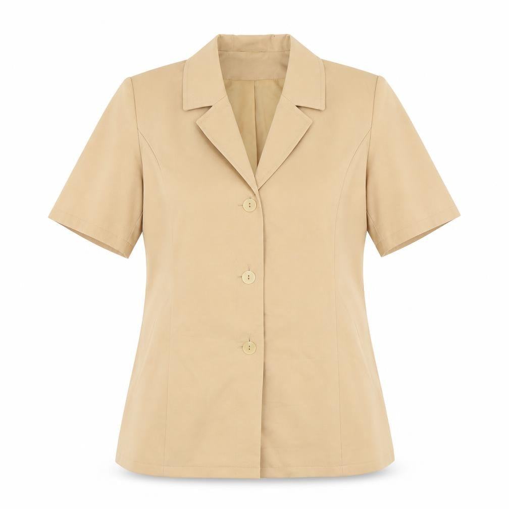 Eastex Beige Women's Jacket Size 12 Classic Formal