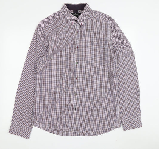 Jeff Banks Men's Multicoloured Check Shirt, M