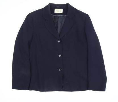 Eastex Women's Blue Blazer Size 14 Classic Business