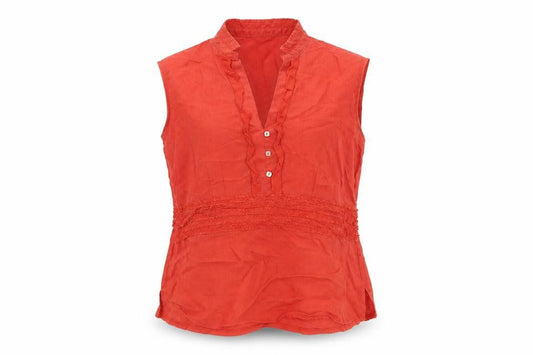 Marks and Spencer Women's Red Tunic Blouse Size 12
