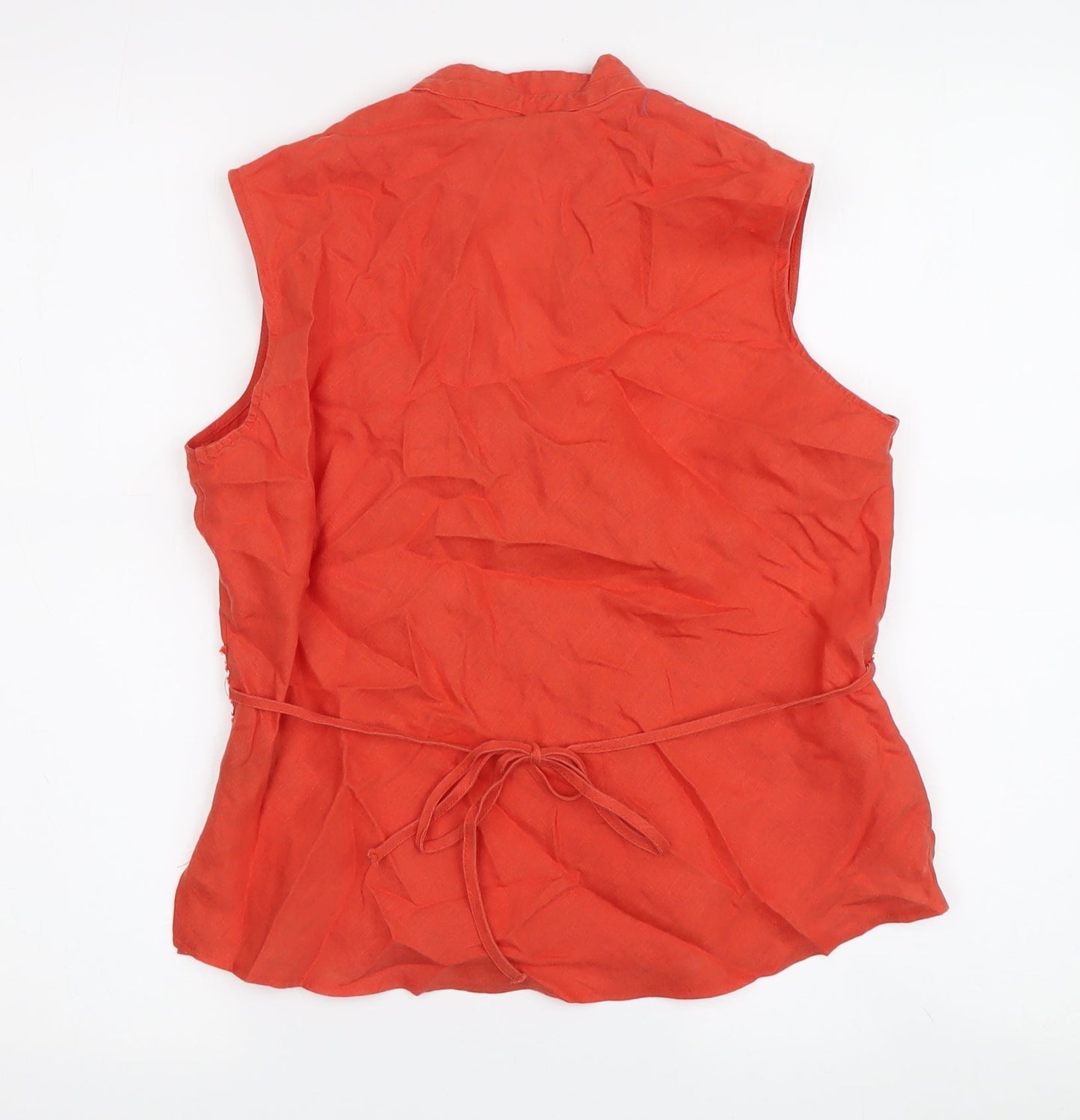 Marks and Spencer Women's Red Tunic Blouse Size 12