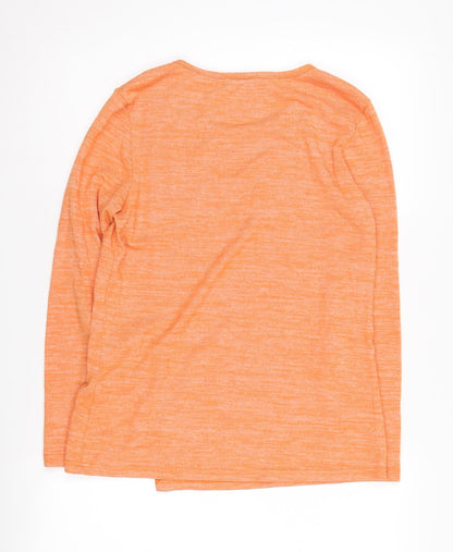 Klass Women's Orange Pullover Jumper M