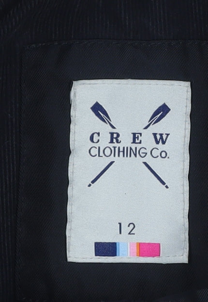 Additional view of Crew Clothing Women's Black Quilted Waistcoat, size 12