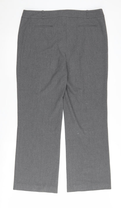 Country Casuals Women's Grey Dress Pants Size 18 - Business Classic