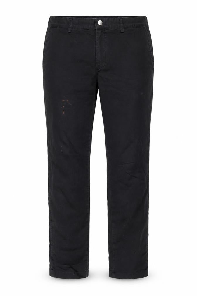 Spoke Men's Black Chino Trousers Size 33 Regular