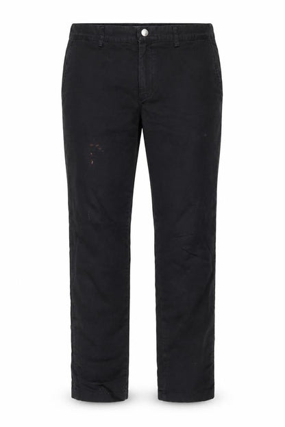 Spoke Men's Black Chino Trousers Size 33 Regular