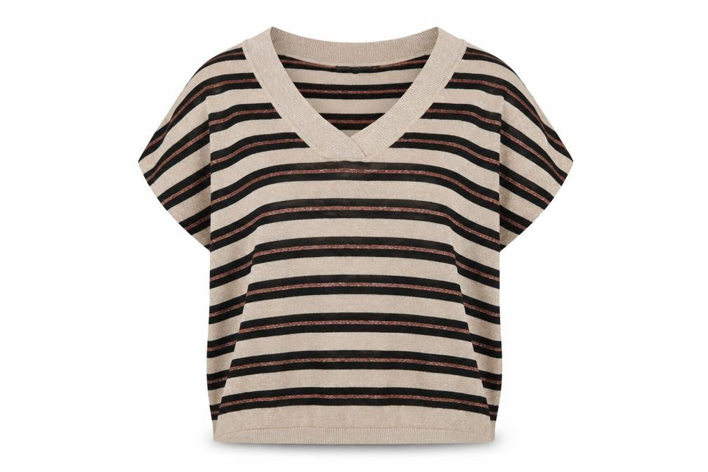Next Women's Multicoloured XL V-Neck Pullover Jumper