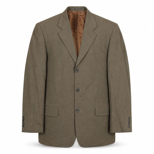 Principles Men's Brown Blazer 42R Single-Breasted Classic