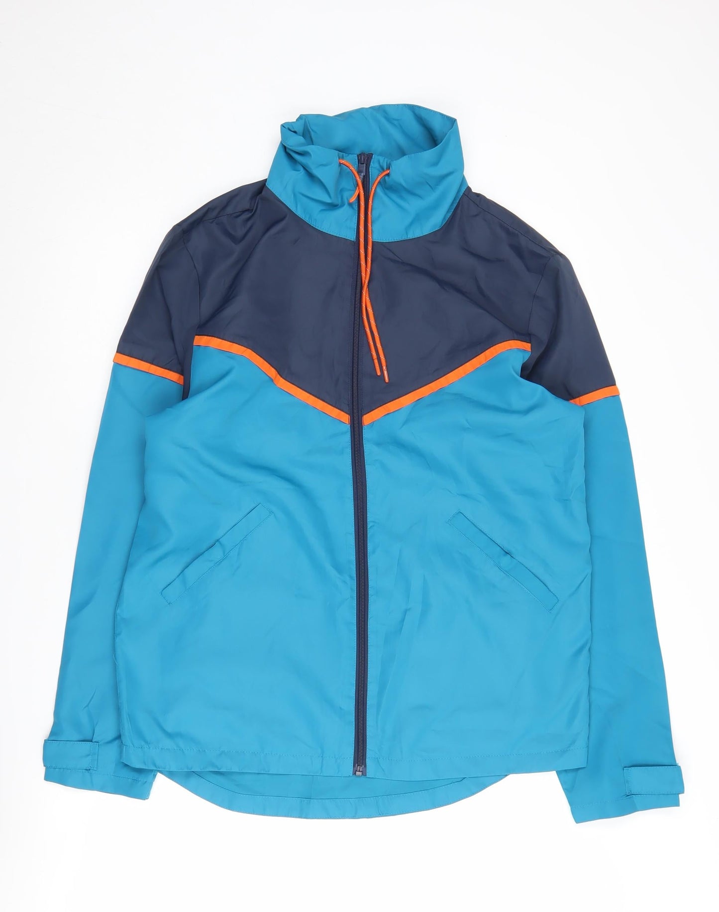 Dunnes Stores Men's Blue Windbreaker Jacket S