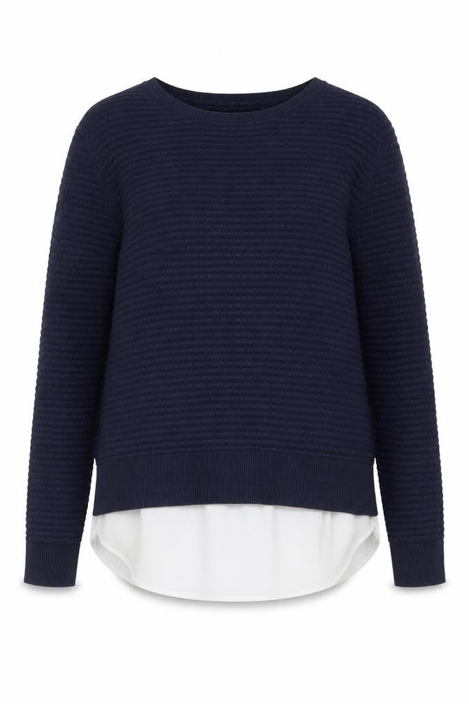 Esprit Women's Blue Pullover Jumper, Size S
