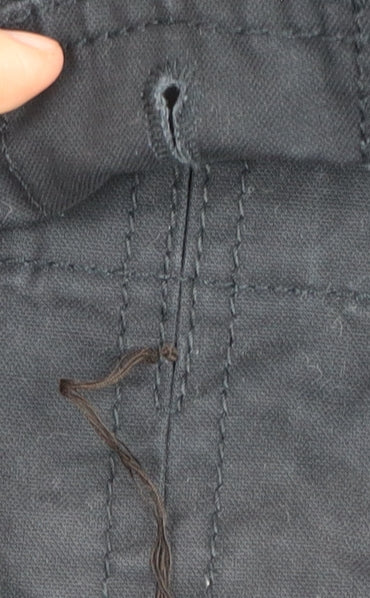 Maine New England Men's Black Parka Jacket L