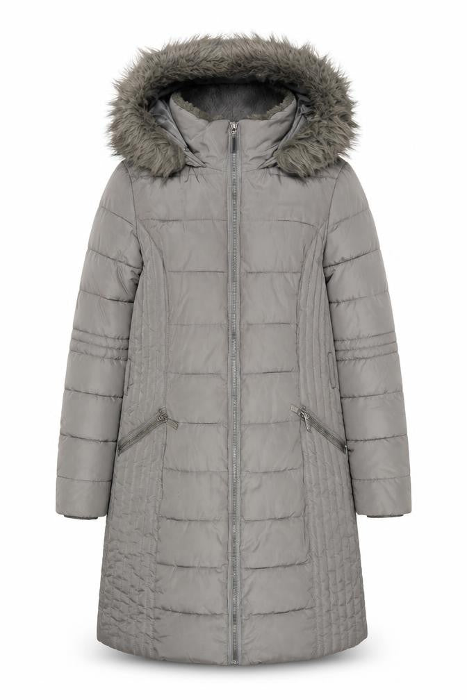 Wallis Grey Women’s Puffer Jacket Size S