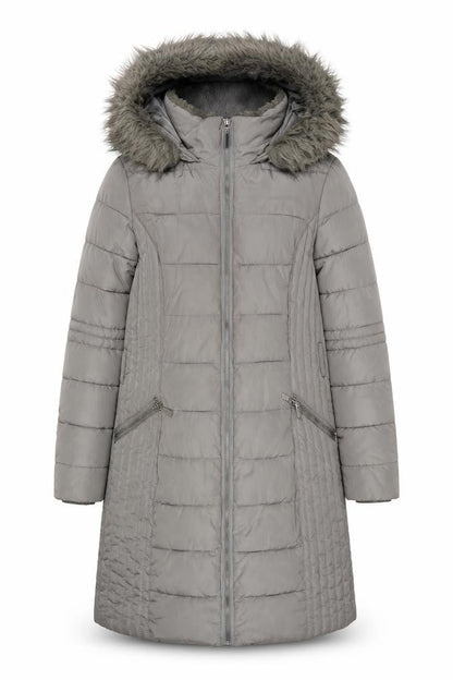 Wallis Grey Women’s Puffer Jacket Size S