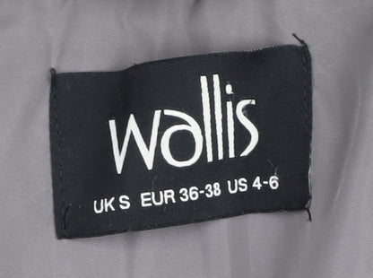 Wallis Grey Women’s Puffer Jacket Size S
