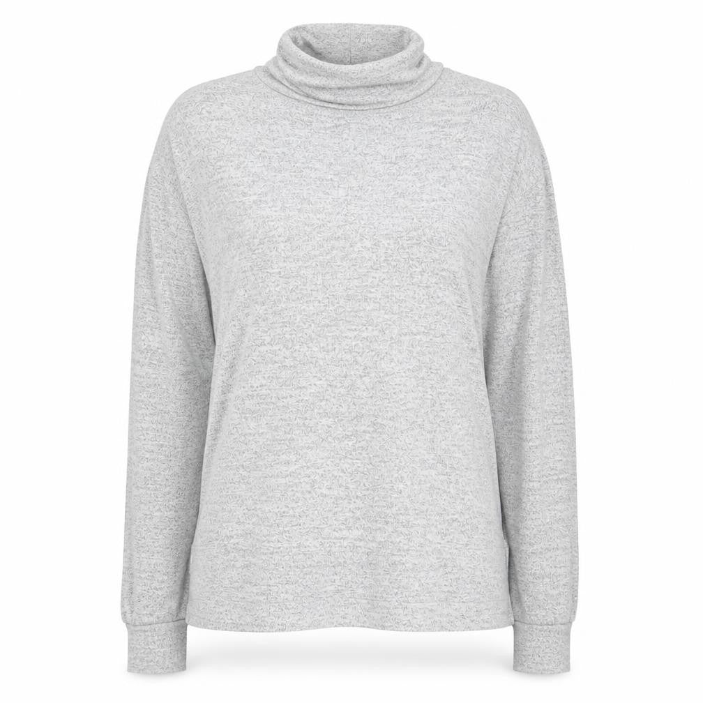 Gap Women's Grey Mock Neck Pullover Jumper M