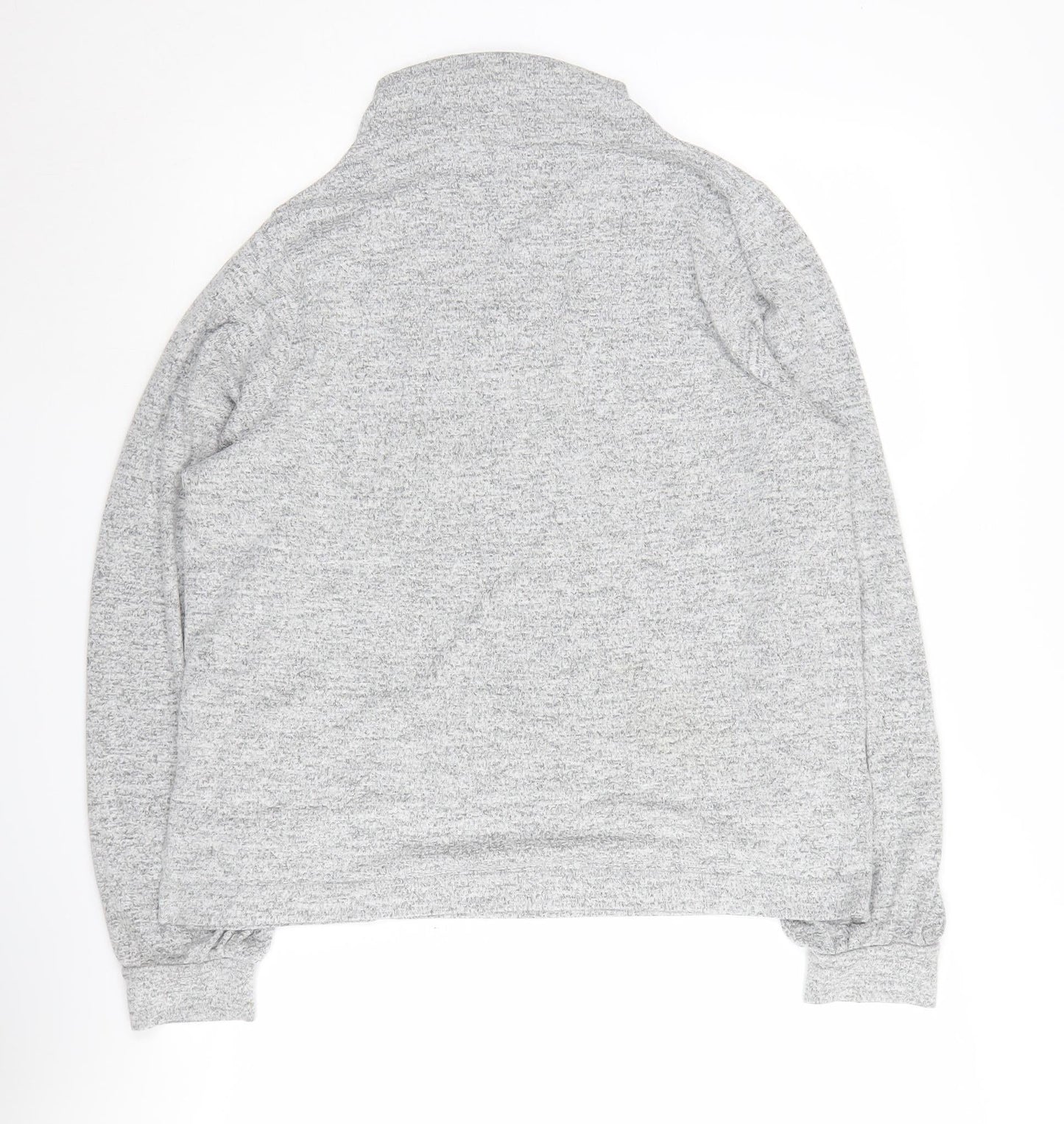 Gap Women's Grey Mock Neck Pullover Jumper M