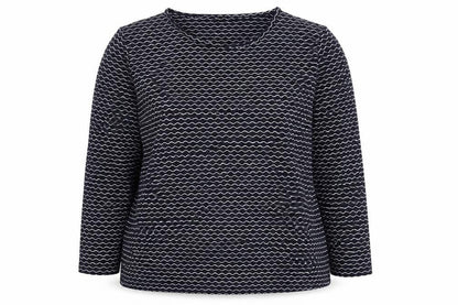 EWM Women's Multicoloured Geometric Top Size L