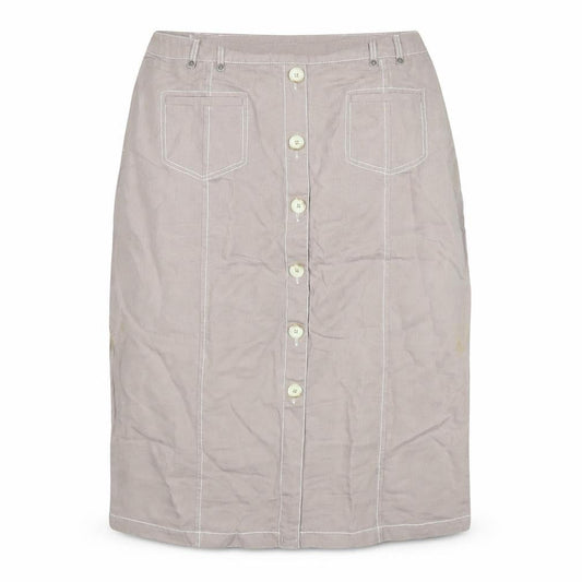 Frank Eden Women's Beige Pencil Skirt Size 18