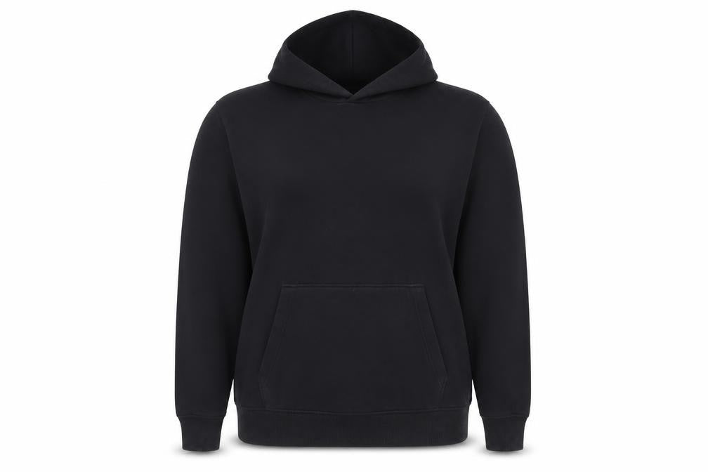 Zara Black Unisex Pullover Hoodie Size 12