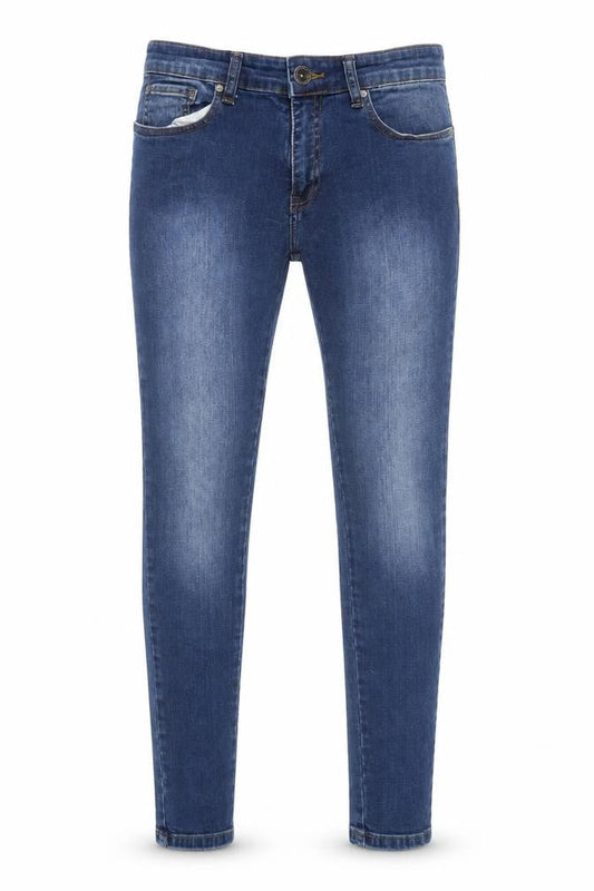 Kroze Men's Blue Skinny Jeans Size 32 - Classic Fit