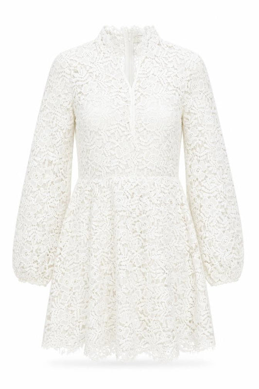 Missguided Women’s White Lace Dress Size 8