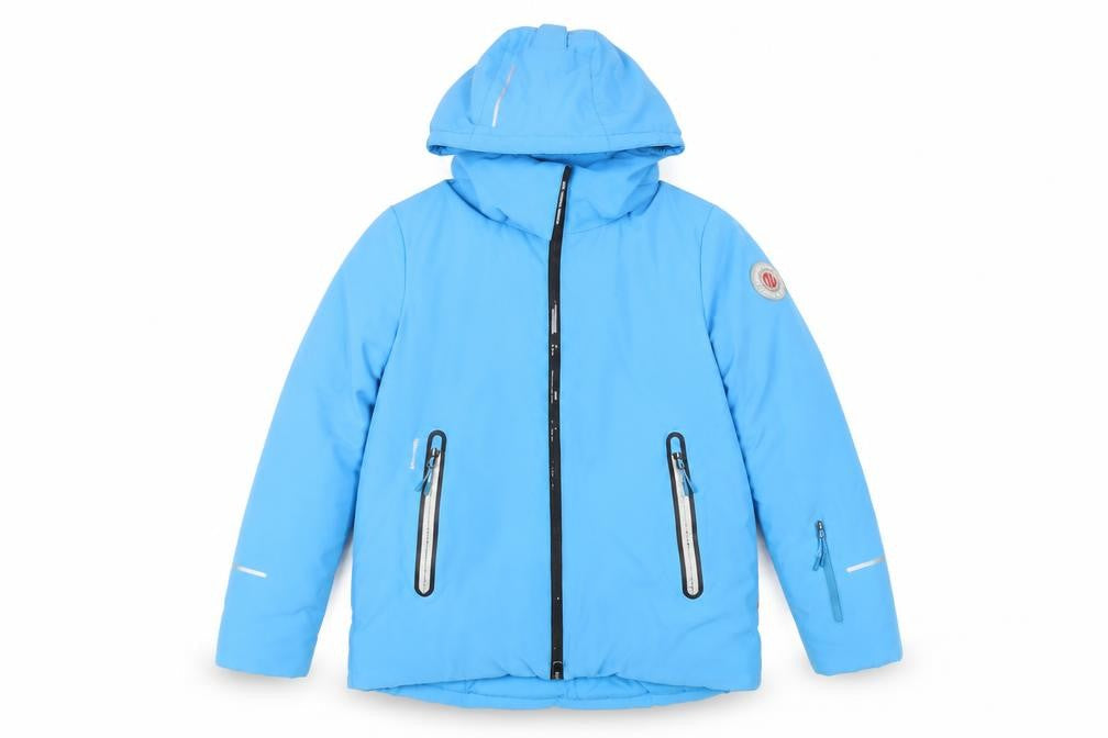 WHSTROMA Boys Blue Ski Jacket Waterproof 14