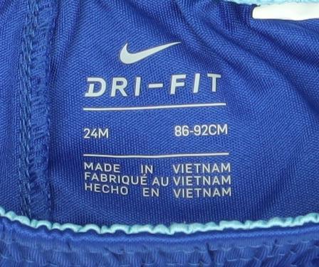Nike Boys Blue Athletic Shorts 4 Years - Activewear