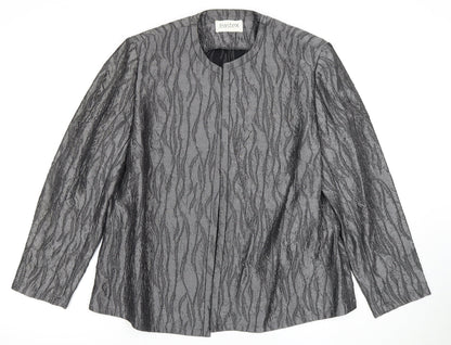 Eastex Women's Grey Jacket Size 16, Polyester Blend