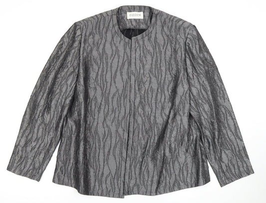 Eastex Women's Grey Jacket Size 16, Polyester Blend