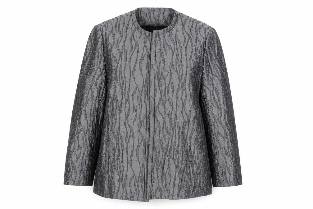Eastex Women's Grey Jacket Size 16, Polyester Blend
