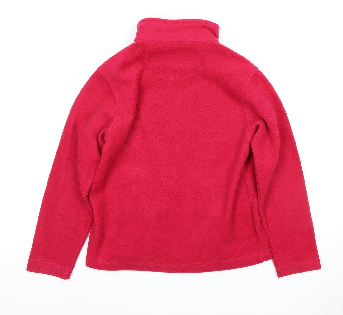 Regatta Girls Red Fleece Jacket, 10Y, Casual Comfort